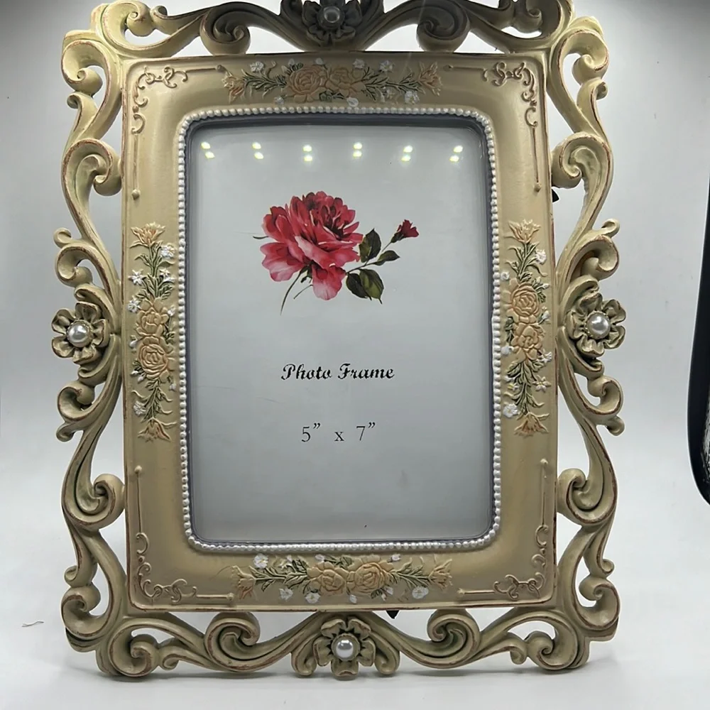 Floral Garden Picture Frame